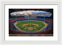 Load image into Gallery viewer, Tiger Stadium 1984 - Framed Print
