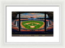 Load image into Gallery viewer, Tiger Stadium 1989 - Framed Print
