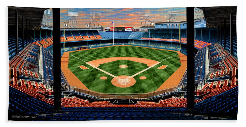 Tiger Stadium 1989 - Beach Towel