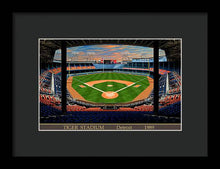 Load image into Gallery viewer, Tiger Stadium 1989 - Framed Print
