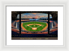 Load image into Gallery viewer, Tiger Stadium 1989 - Framed Print
