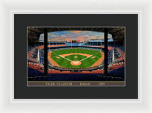 Load image into Gallery viewer, Tiger Stadium 1989 - Framed Print
