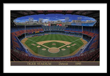 Load image into Gallery viewer, Tiger Stadium 1995 - Framed Print
