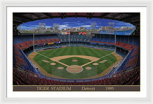 Load image into Gallery viewer, Tiger Stadium 1995 - Framed Print
