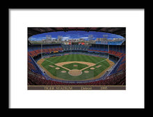 Load image into Gallery viewer, Tiger Stadium 1995 - Framed Print
