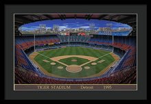 Load image into Gallery viewer, Tiger Stadium 1995 - Framed Print
