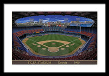 Load image into Gallery viewer, Tiger Stadium 1995 - Framed Print
