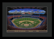 Load image into Gallery viewer, Tiger Stadium 1995 - Framed Print
