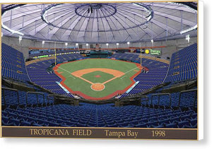 Tropicana Field 1998 - Canvas Print