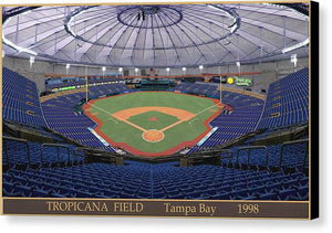 Tropicana Field 1998 - Canvas Print