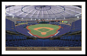 Tropicana Field 1998 - Framed Print