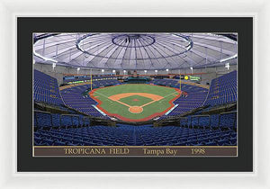 Tropicana Field 1998 - Framed Print