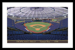 Tropicana Field 1998 - Framed Print