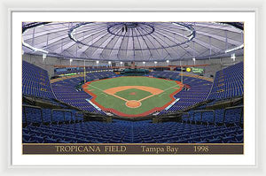 Tropicana Field 1998 - Framed Print