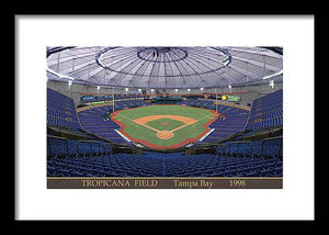 Tropicana Field 1998 - Framed Print