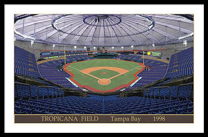 Tropicana Field 1998 - Framed Print