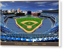 Load image into Gallery viewer, Turner Field 1999 - Canvas Print
