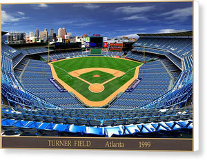 Turner Field 1999 - Canvas Print