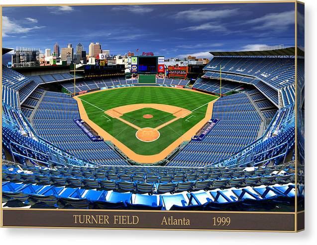 Turner Field 1999 - Canvas Print