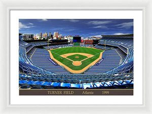 Turner Field 1999 - Framed Print