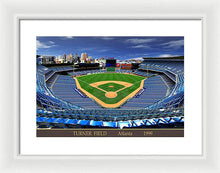 Load image into Gallery viewer, Turner Field 1999 - Framed Print
