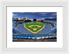 Load image into Gallery viewer, Turner Field 1999 - Framed Print
