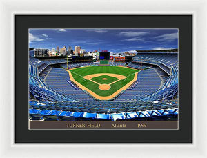 Turner Field 1999 - Framed Print