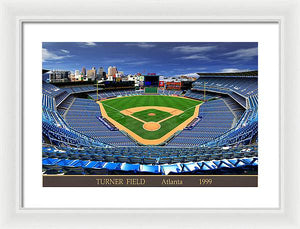 Turner Field 1999 - Framed Print