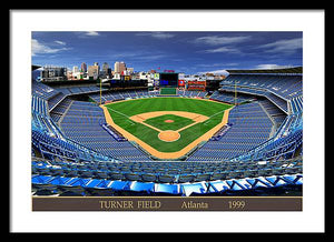 Turner Field 1999 - Framed Print