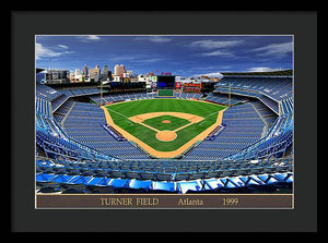 Turner Field 1999 - Framed Print