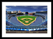 Load image into Gallery viewer, Turner Field 1999 - Framed Print
