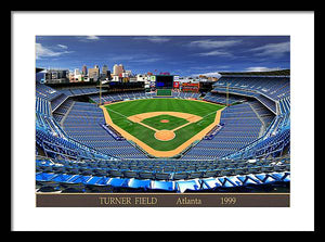 Turner Field 1999 - Framed Print