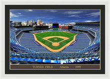 Load image into Gallery viewer, Turner Field 1999 - Framed Print
