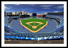 Load image into Gallery viewer, Turner Field 1999 - Framed Print
