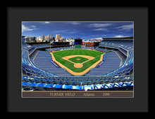 Load image into Gallery viewer, Turner Field 1999 - Framed Print
