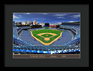 Turner Field 1999 - Framed Print