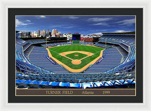 Turner Field 1999 - Framed Print