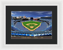 Load image into Gallery viewer, Turner Field 1999 - Framed Print
