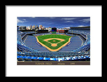 Load image into Gallery viewer, Turner Field 1999 - Framed Print
