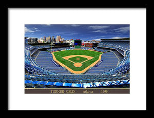 Turner Field 1999 - Framed Print