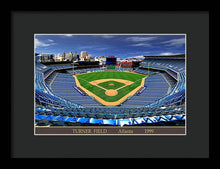 Load image into Gallery viewer, Turner Field 1999 - Framed Print
