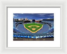 Load image into Gallery viewer, Turner Field 1999 - Framed Print
