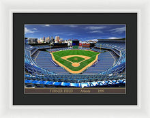 Load image into Gallery viewer, Turner Field 1999 - Framed Print
