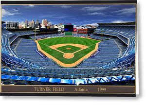 Turner Field 1999 - Greeting Card