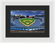 Load image into Gallery viewer, Turner Field 1999 - Framed Print
