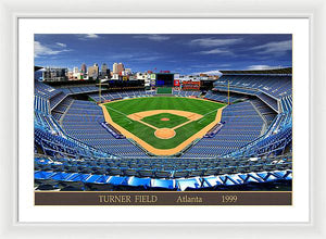 Turner Field 1999 - Framed Print