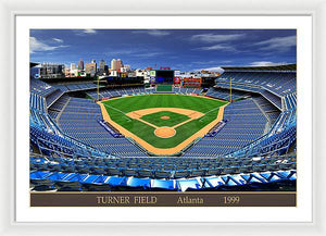 Turner Field 1999 - Framed Print