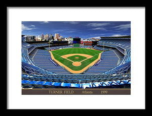 Turner Field 1999 - Framed Print