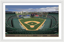 Load image into Gallery viewer, U.S. Cellular Field 2005 - Framed Print
