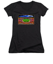 Load image into Gallery viewer, Veterans Stadium 1971 - Women's V-Neck
